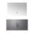 Dark Grey 36 In. Bath Vanity With Led Mirror - Spacious Storage Heart Fully Assembled Variety W X 22 D For Profuse Availability Simple Assembly Mode-799395122