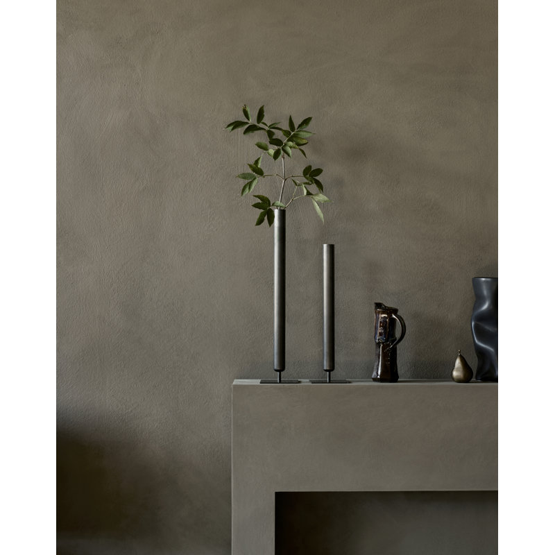 Stance Brass Table Vase, 19.7" H x 4.3" W x 4.3" D
