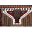 Tapis unique en laine noué à la main Balouch brun 2 pi 7 po x 3 pi 7 po New Age