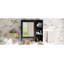 Armoire de rangement murale pour salle de bain, armoires à pharmacie avec grande porte miroir, tablettes réglables et trois niveaux de rangement ouverts (meuble-lavabo non inclus)-380133414