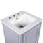 Meuble-lavabo de 20,3 po avec lavabo, tiroir fonctionnel, tablette de porte, porte à fermeture en douceur-568623160