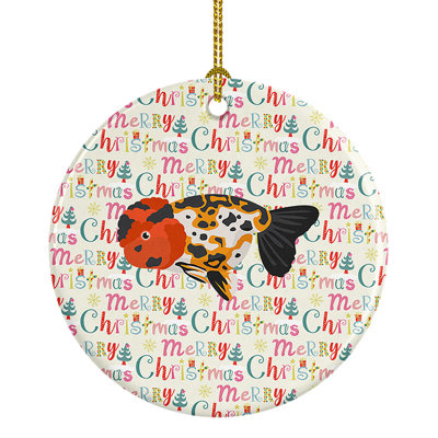 2.8'' Ceramic Animals Hanging Figurine Ornament