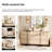 Maisonet Modern 9-Drawers Dresser For Bedroom, Wooden Chest Of Drawers With T-Shaped Wood Legs, Storage Cabinet And Closet Organizer For Bedroom, Hallway, Living Room-114238049