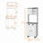 Sideboard, 1-Drawer Kitchen Pantry, Storage Cabinet-261474574
