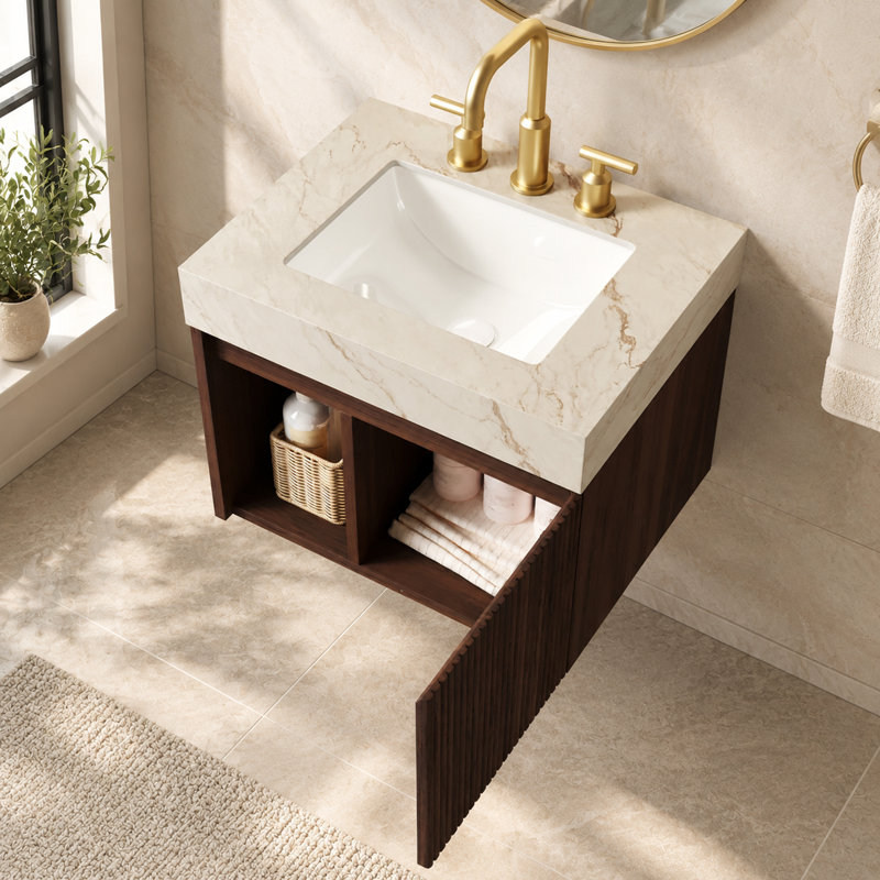 Single Bathroom Vanity with Top