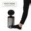 Yeung Steel Step On Kitchen Trash Can-1037777377