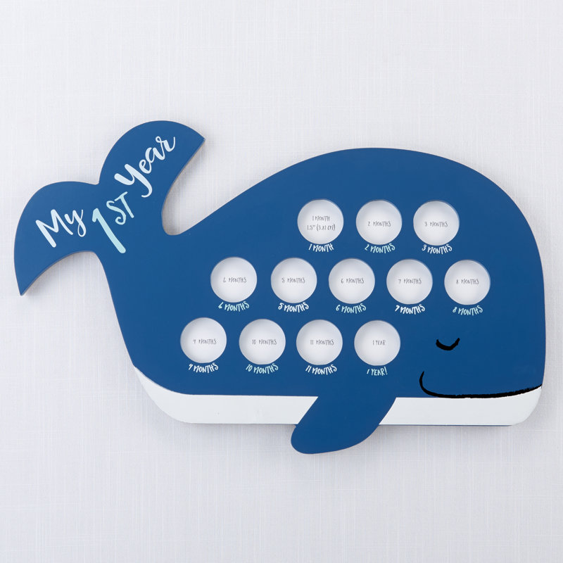 Cadre photo Eppler My First Year Whale