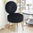 Noehly Upholstered Velvet Accent Stool Vanity Chair-1464942483