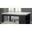 3Pc Dining Set With Storage Shelves