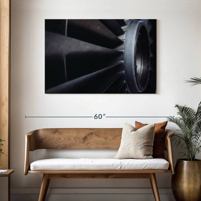 Mehar Airplane Engine, 30" H x 45" W