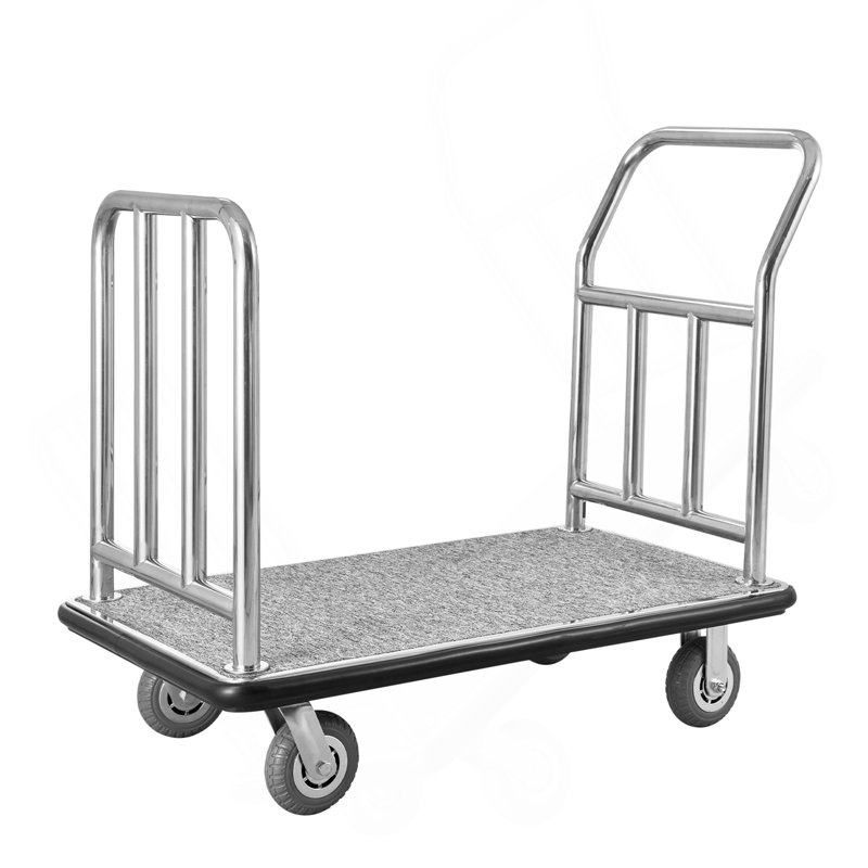 Chariot à bagages Hotel avec plateau frontal 750 LBS
