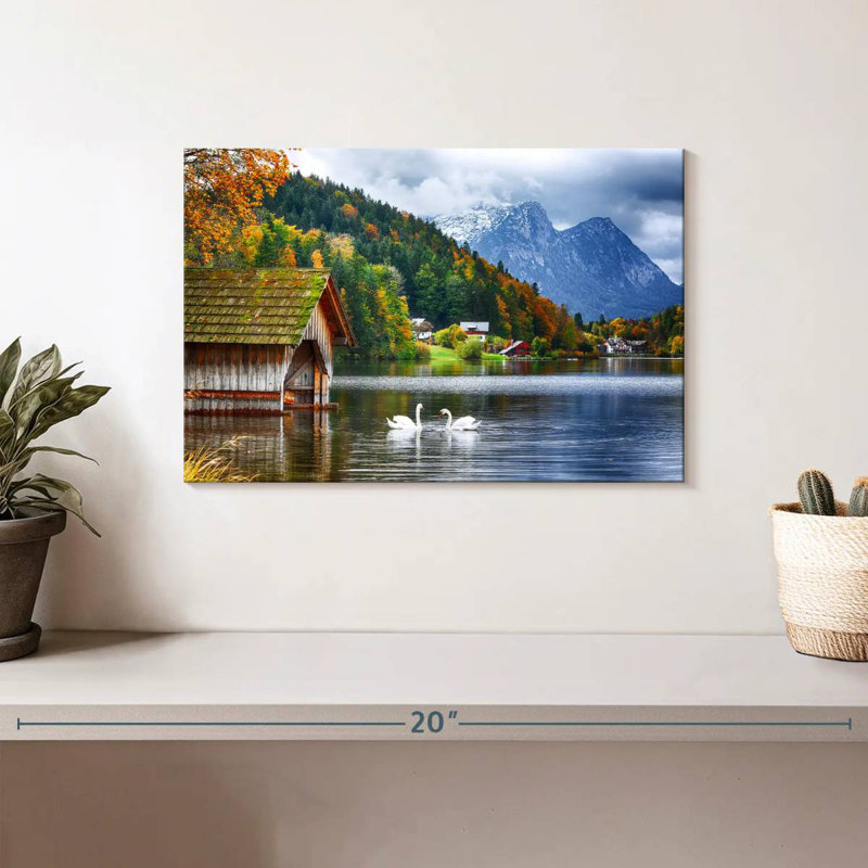 Alvord Grundlsee Swans, H 8 po x l 12 po