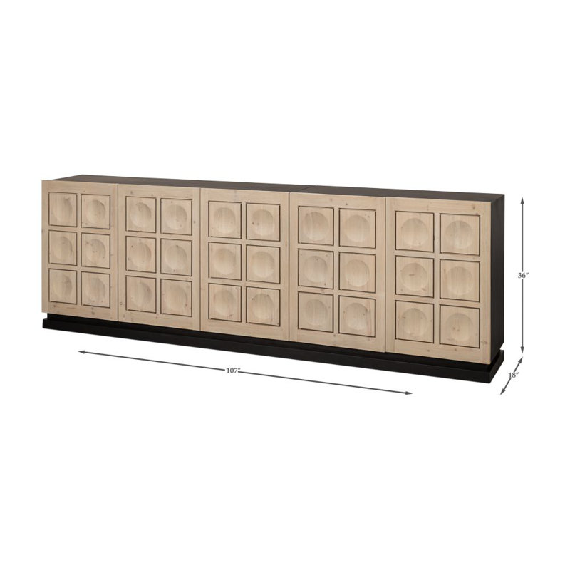 Nadir 107'' W Solid Wood Sideboard