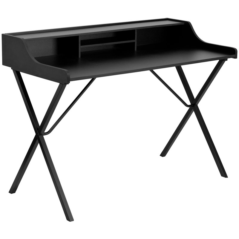 Computer Desk with Top Shelf