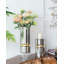 Porte-bougie argent D6x17 "Halloway - Grand-21285415-21285417