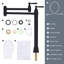 Deck Mount Pot Filler Faucet with 2 Handle-78391765