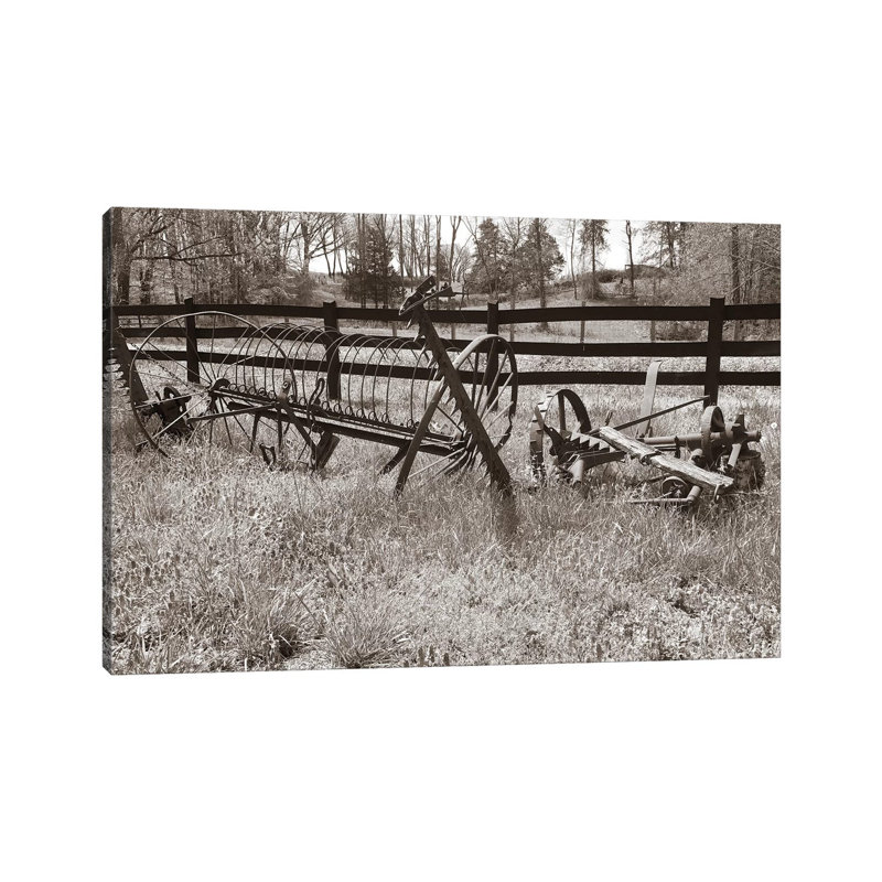 Sepia Farm Study IV by Alicia Ludwig - Wrapped Canvas Print, 66.04 cm H x 45.72 cm W x 3.175 cm D