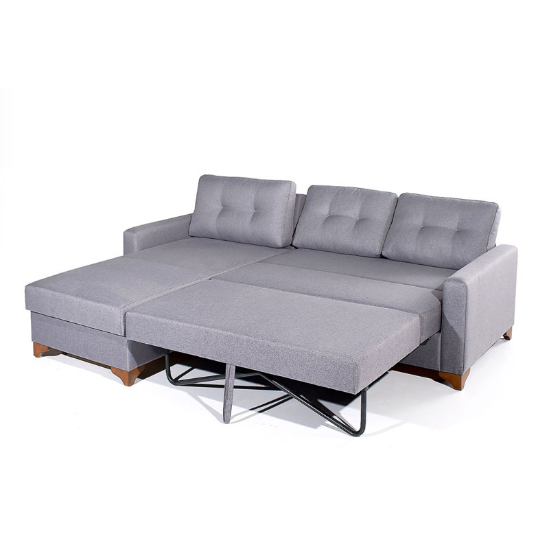 Canapé-lit et chaise longue à gauche 98,4 po Elrey
