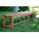 Fleur 6 - Pieces Eucalyptus Checkerboard Dining Set With Rope Chairs