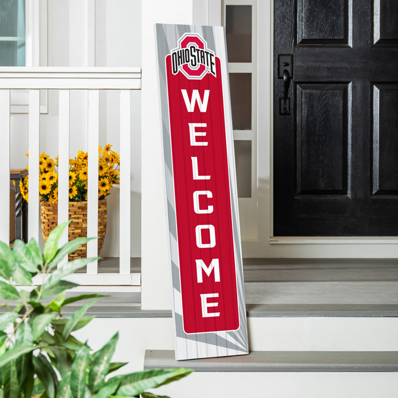 Enseigne de véranda 47 po Annalouise NCAA, NCAA Ohio State