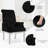 Upholstered Tufted Arm Dining Chairs-644862585