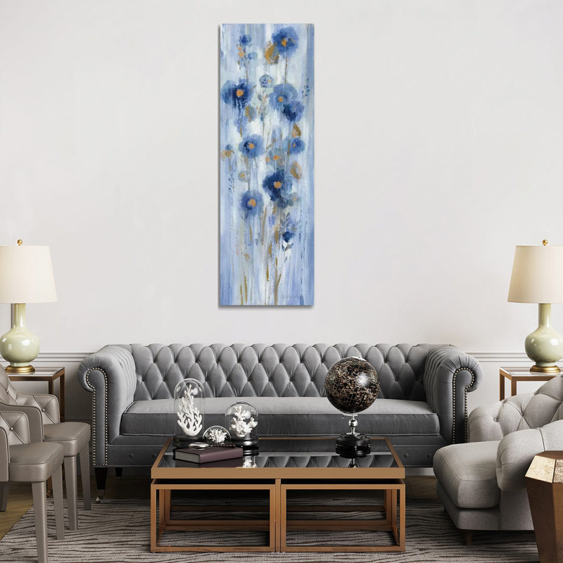 Seaside Flowers I by Silvia Vassileva - Wrapped Canvas Panoramic Painting, 182.88 cm H x 60.96 cm W