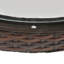 Round Metal Folding Outdoor Dining Table , 68cm cm W 68cm cm D