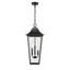 Plafonnier d'extérieur 3 lumières noir Ouen-1024111389