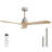 Nicola 52" 3-Blade Standard Ceiling Fan-42910912