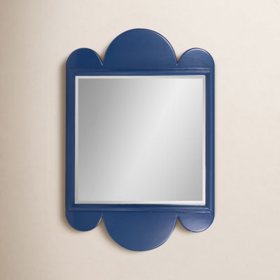 Scalloped 24" Mirror
