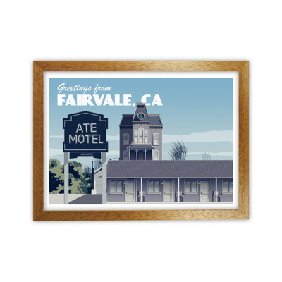 Bates Motel Day 1 Piece Wall Art