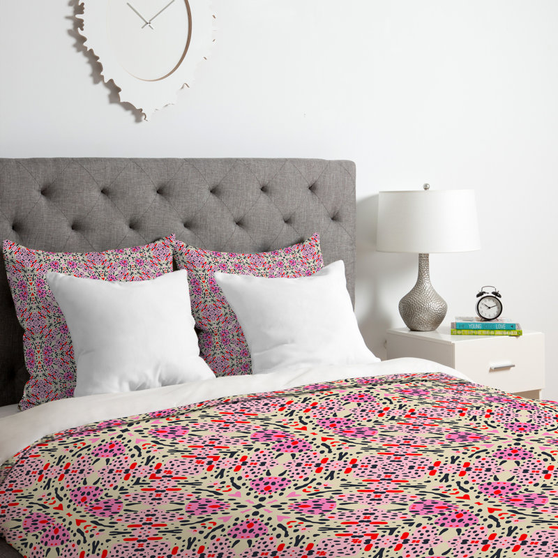Ensemble de housse de couette Holli Zollinger, Housse de couette pour grand lit et 2 taies décor