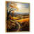 Gold Floater Framed
