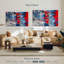 Avery, rouge, bleu, gris et abstrait-108152580