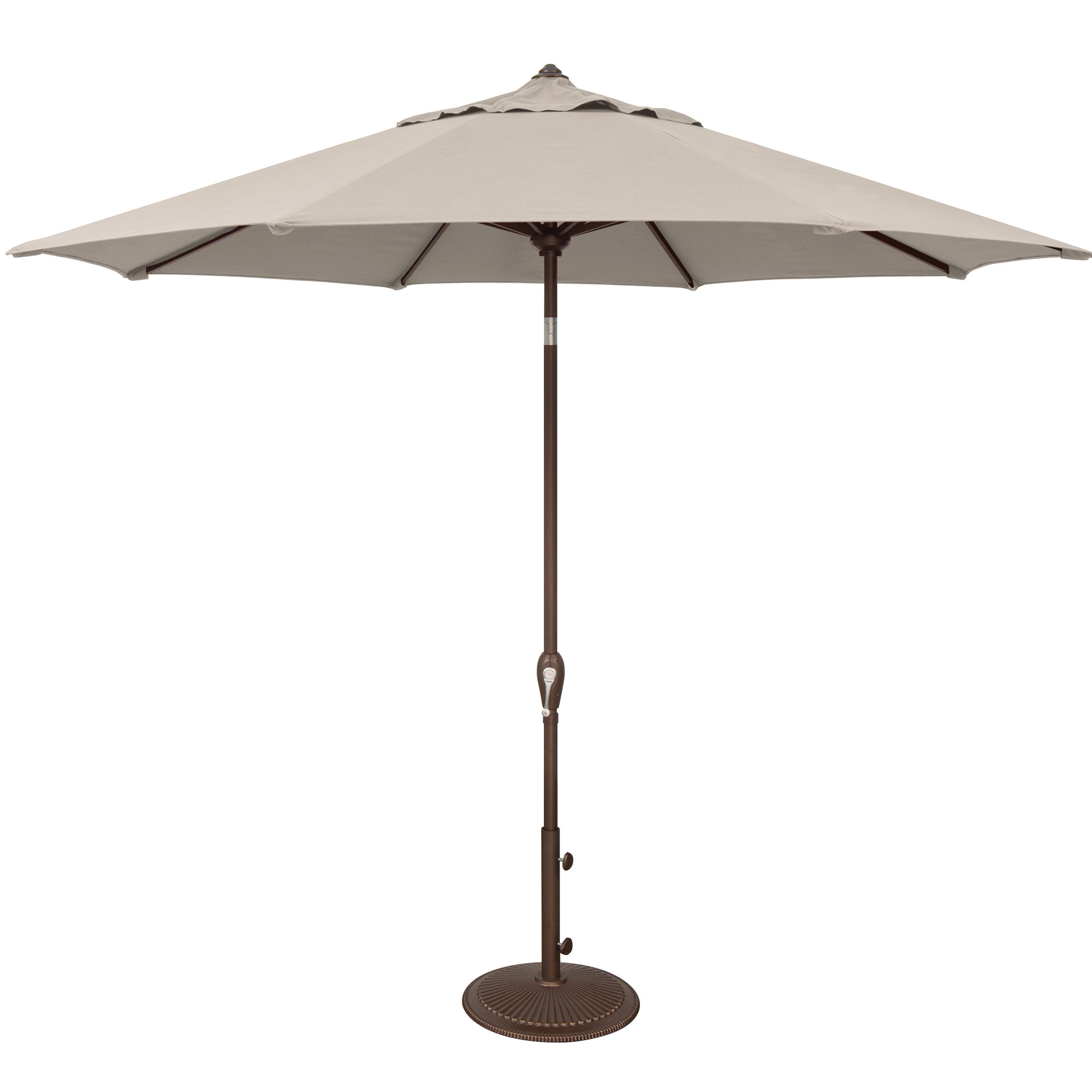 Colete 9' Market Sunbrella® Umbrella, Canvas Flax Sunbrella® Canvas, Bronze