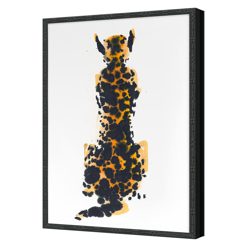 Wild Spots 3 Print by Ngo, PC, 30'' H x 21'' W, Black Single Picture Framed