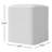 Hygge Porcelain China Tissue Box Cover