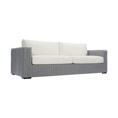 Capri Outdoor Metal Loveseat