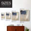 Reproduction encadrée ABSTRACT Series CMxxIV - bois massif-1065009936