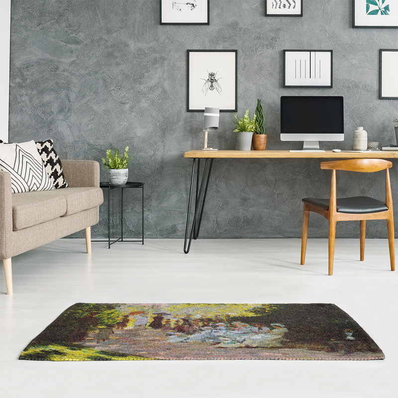 Chenille Indoor Rug, Rectangle 3' x 5'