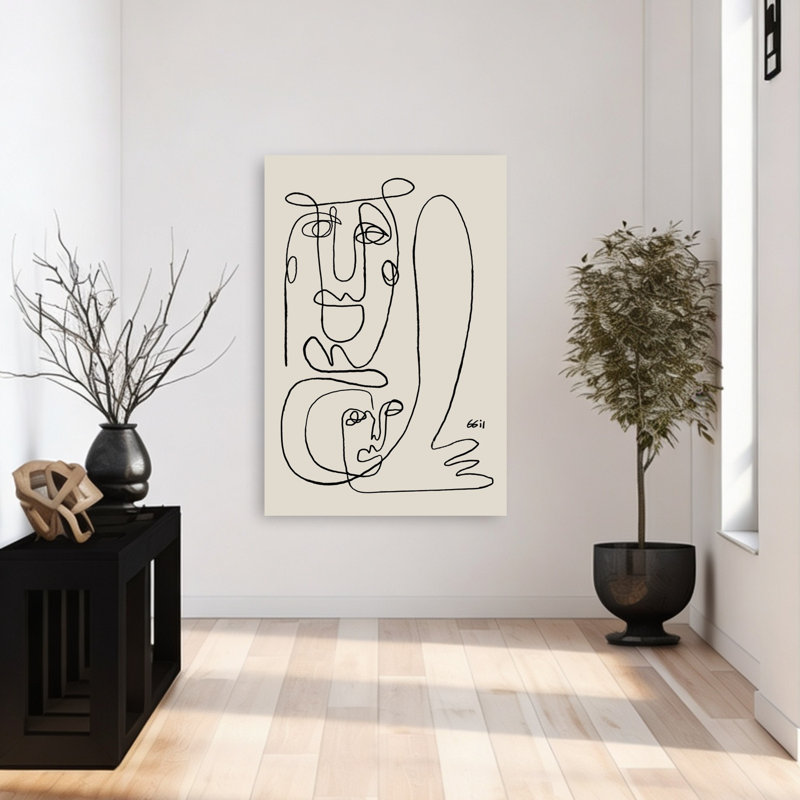 Art abstrait abstrait abstrait, H 48 po x l 32 po