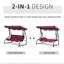 Fauteuil oscillant 3 places avec auvent réglable, coussin et coussins amovibles, pour véranda, jardin, bord de piscine, cour arrière