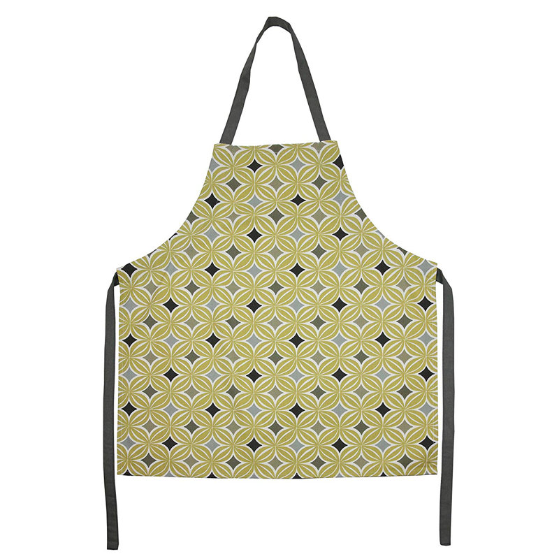 Amethy Bib Apron, Ochre Yellow