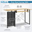 Table de couture pliable 47,75 "x 23,5" avec plateforme pour machine à coudre et roues-87828946-87828945