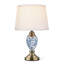 Pulcherie 44Cm White/Blue Table Lamp-684900622