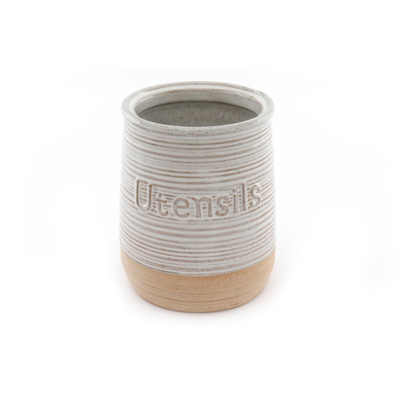 Ceramic / Porcelain Round Utensil Holders/Pots/Jars