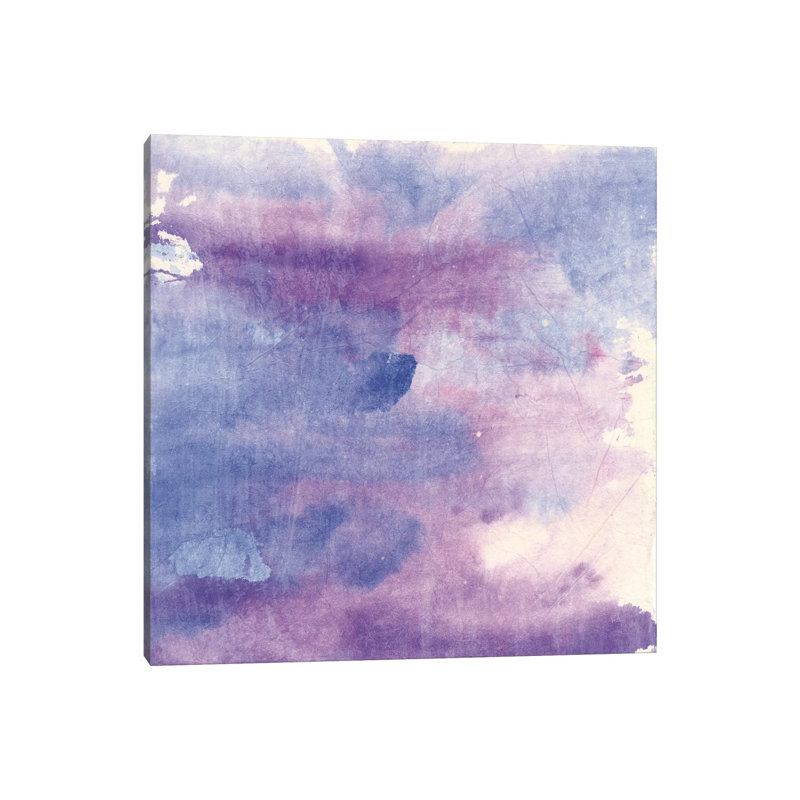 Purple Haze II by Chris Paschke - Wrapped Canvas Painting, 30.48 cm H x 30.48 cm W