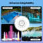 Luminaire de piscine RVB à DEL, lumières de bassin, lumières DEL submersibles