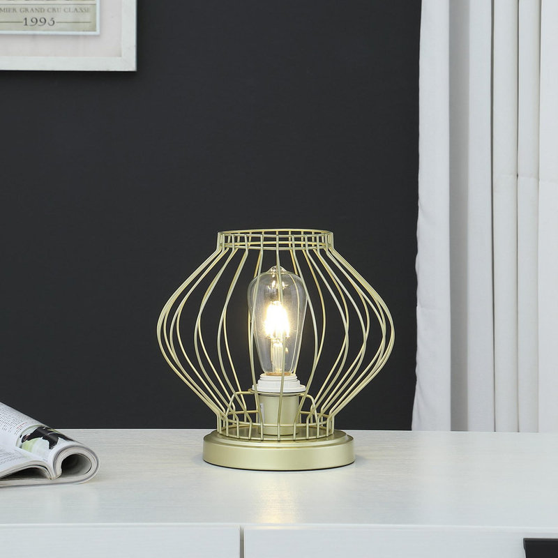 Lampe de table en métal 9,5 po