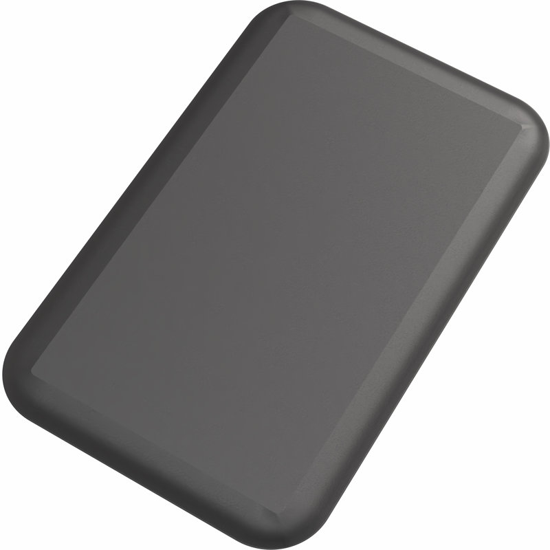 Tapis noir en mousse anti-fatigue